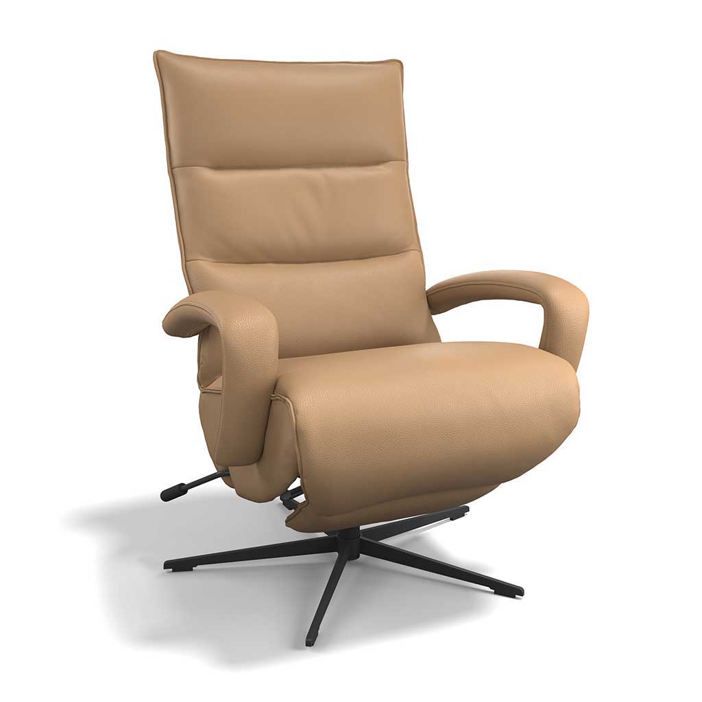 Ergoglide manual recliner in B947 terra leather