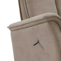Luciano taupe wooden shell
