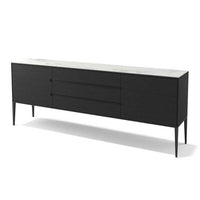 Riga sideboard black ash
