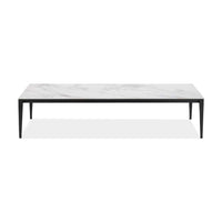 Riga coffee table white ceramic 130 cm
