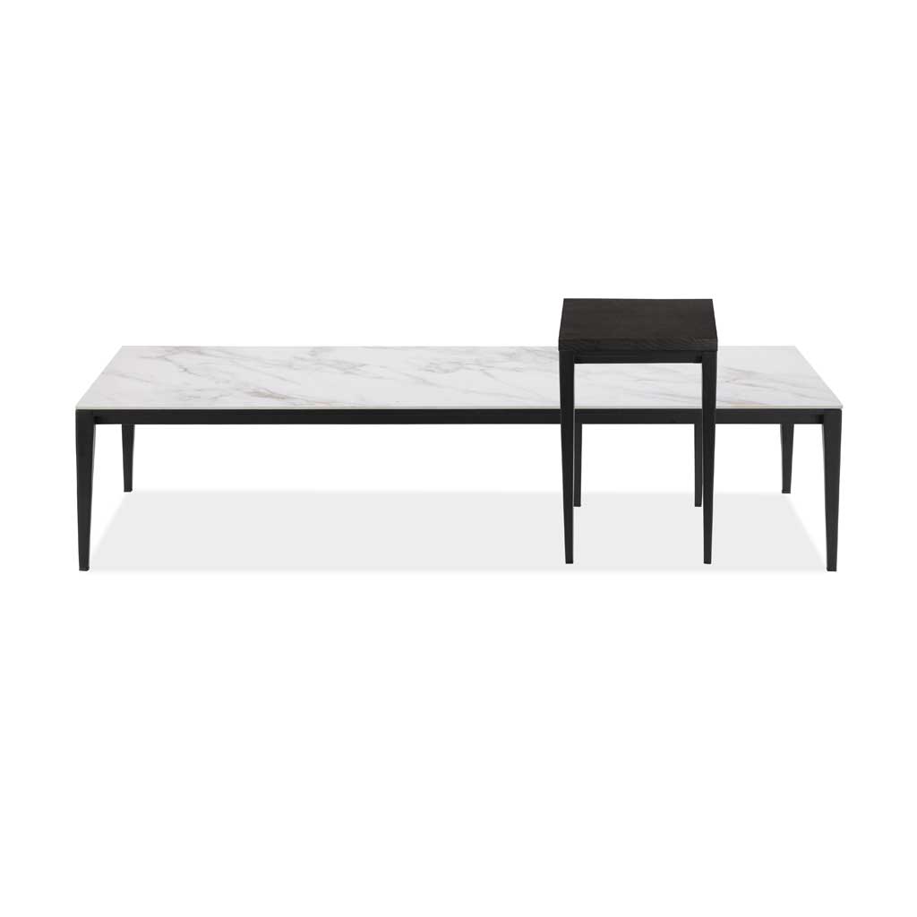 Riga coffee table white ceramic