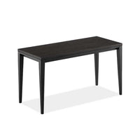 Riga end table black ash