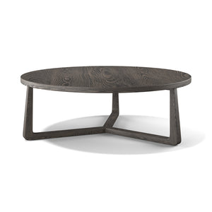 Coffee Table Ebano - Tobacco Veneer - Ø 100 cm