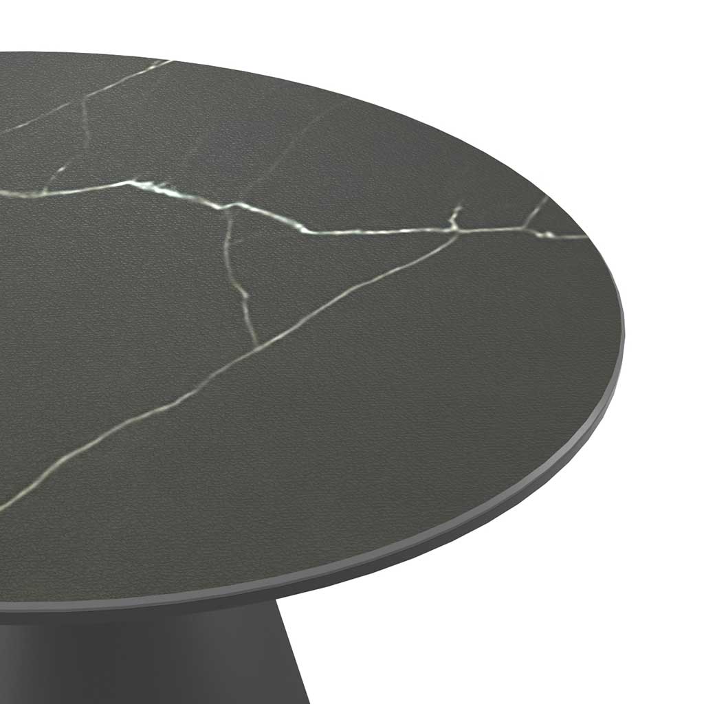 Iwaki coffee table black ceramic