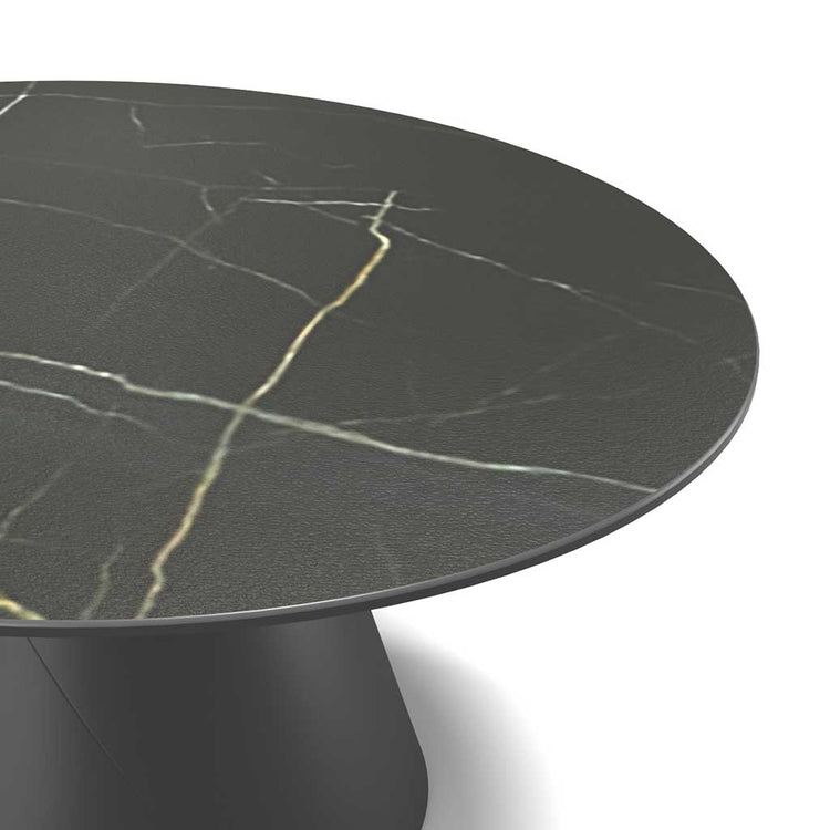 Iwaki coffee table black ceramic