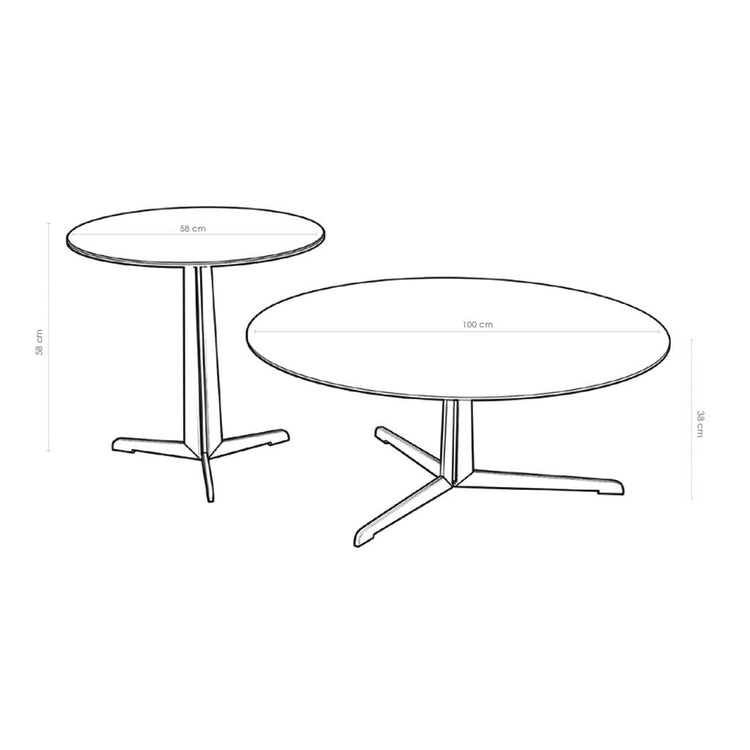 Kisoko coffee table technical features