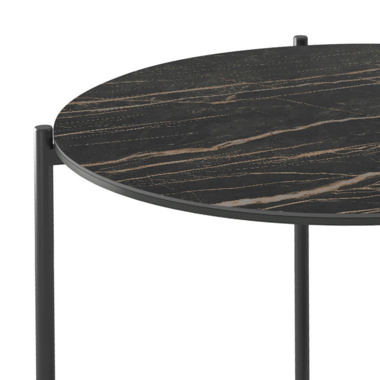 Lava coffee table side view