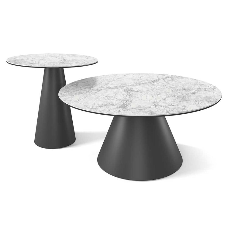 Notori coffee table white ceramic