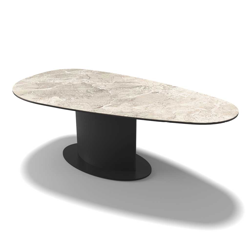 Osaka coffee table ceramic 130 x 75 cm