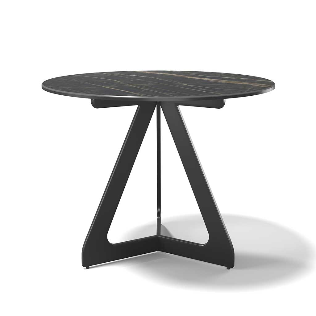 Tsurugi coffee table Noir Désir ceramic