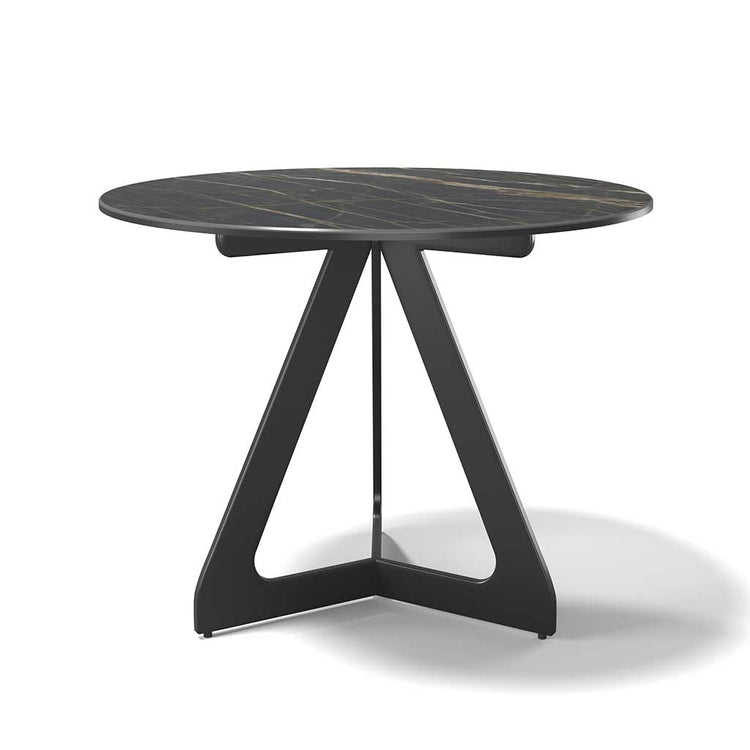 Tsurugi coffee table Noir Désir ceramic