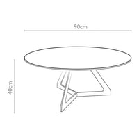Tsurugi coffee table technical features