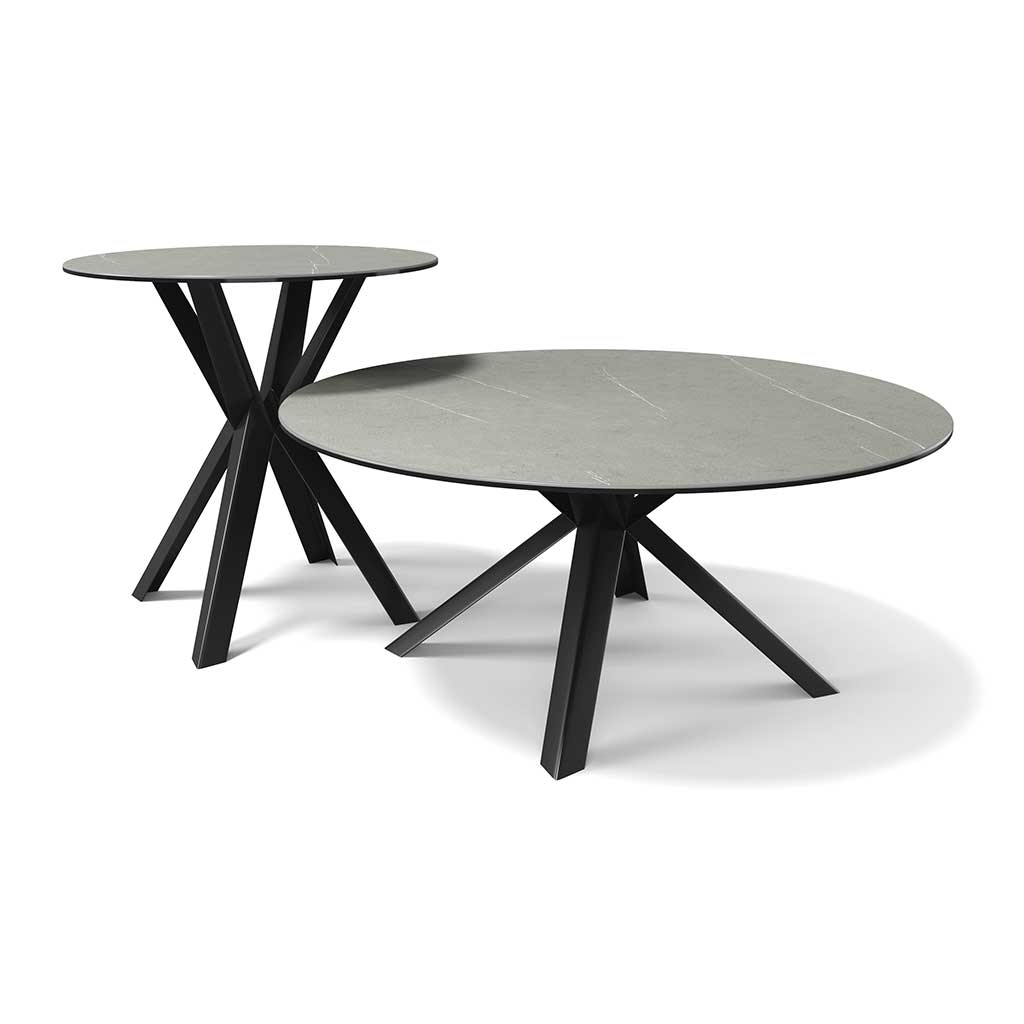 Usu coffee table grey ceramic