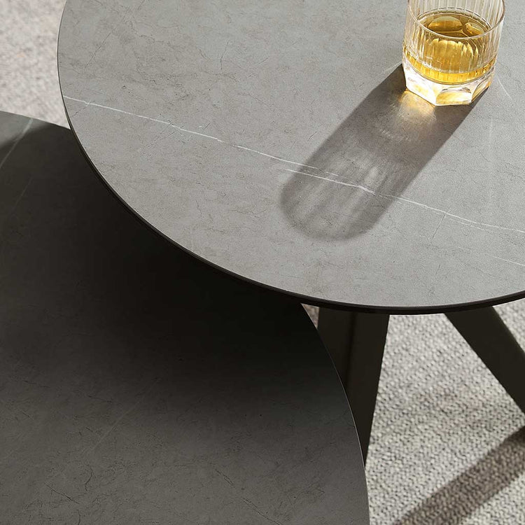 Usu coffee table angled view