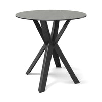 Usu coffee table grey ceramic Ø 57 cm