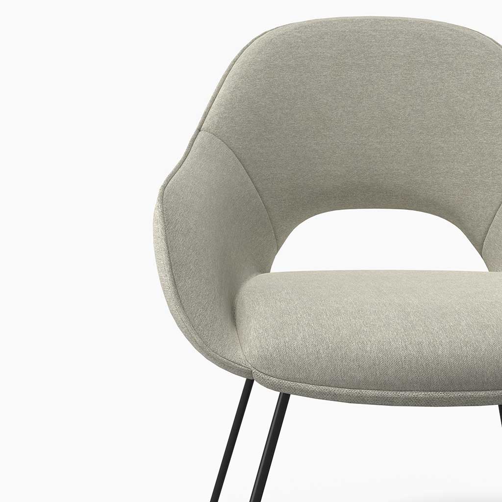 Milan dining chair Friday 111 fabric angle view