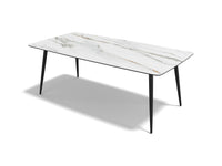 Classic dining table Mountain Beige ceramic 200 cm