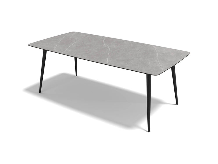 Classic dining table Frost Grey ceramic 200 cm