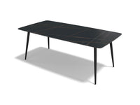 Classic dining table Nero Artistique ceramic 200 cm