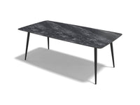 Classic dining table Jet Sequoia HPL 200 cm