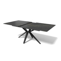 Haku matt black 180 angle