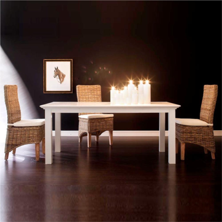 Morin Kubu Rattan Dining Chair | Marcottestyle