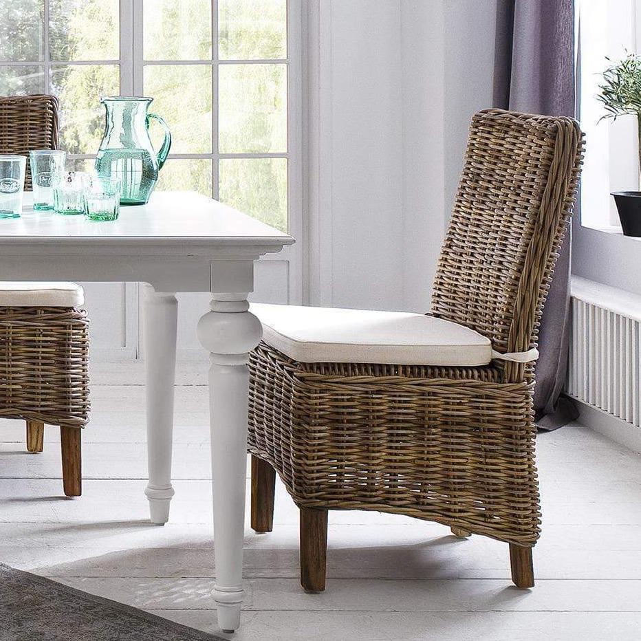 Morin Kubu Rattan Dining Chair | Marcottestyle