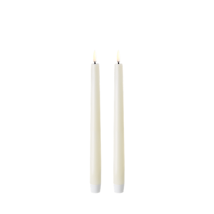 Classic Taper Candles W2,3 x H25 cm (2-pack) | Marcottestyle