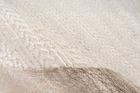 High-Pile Rug - Wexford Beige / Cream Stripes