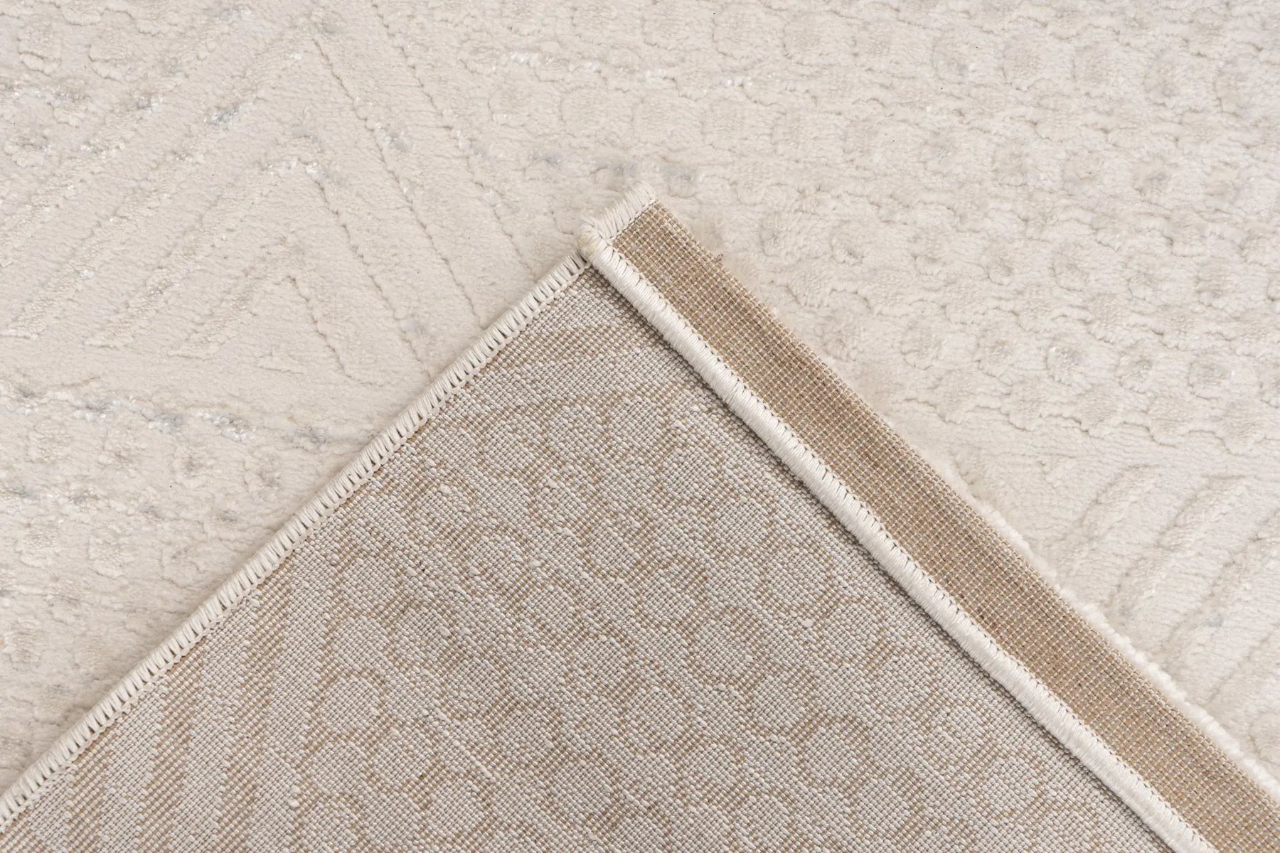 High-Pile Rug - Wexford Cream Dots