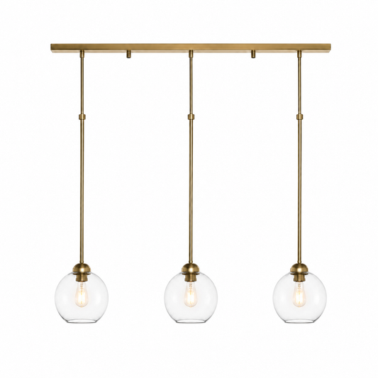 Pendant Light Nita 7667F - lights on