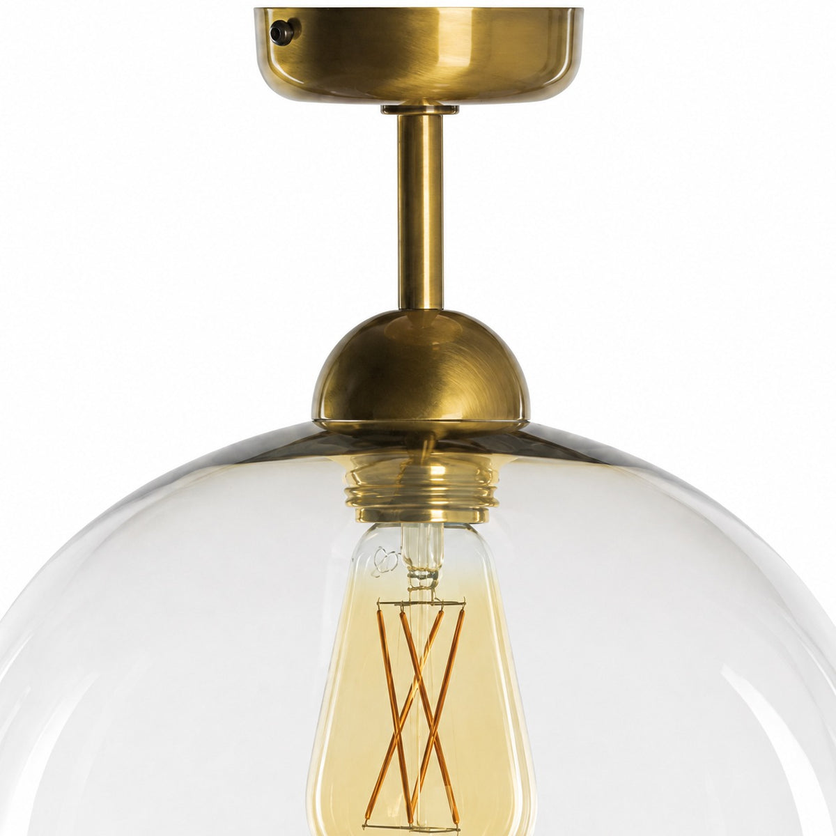 Ceiling Lamp Nita 9068T - Gold (brass) - Close-up detail | Marcottestyle