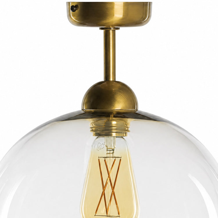 Ceiling Lamp Nita 9068T - Gold (brass) - Close-up detail | Marcottestyle