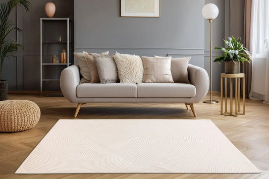Low-Pile Rug - Ysera Cream
