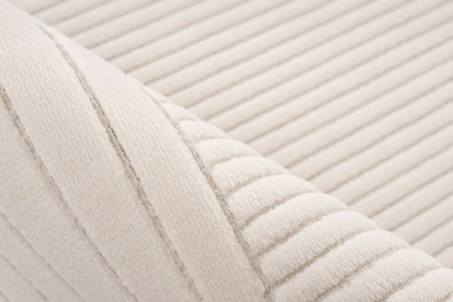 Low-Pile Rug - Ysera Cream Bands