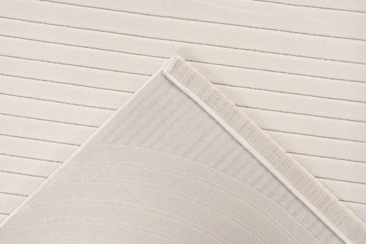 Kurzflor-Teppich - Ysera Cream Bands