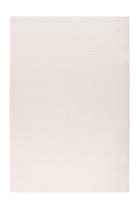 Low-Pile Rug - Ysera Cream Bands