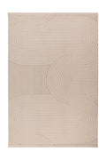 Low-Pile Rug - Ysera Taupe Bands