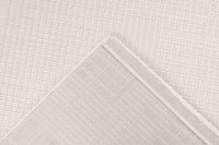 Low-Pile Rug - Ysera Cream Grid 4