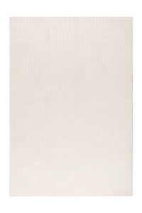 Low-Pile Rug - Ysera Cream Grid 4