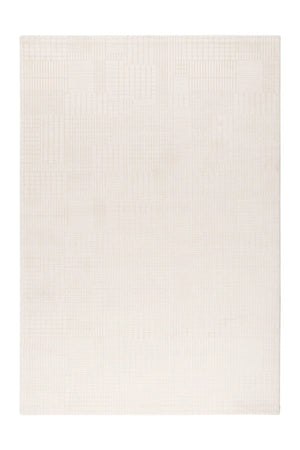 Low-Pile Rug - Ysera Cream Grid 4