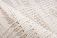 Low-Pile Rug - Ysera Taupe Grid 3