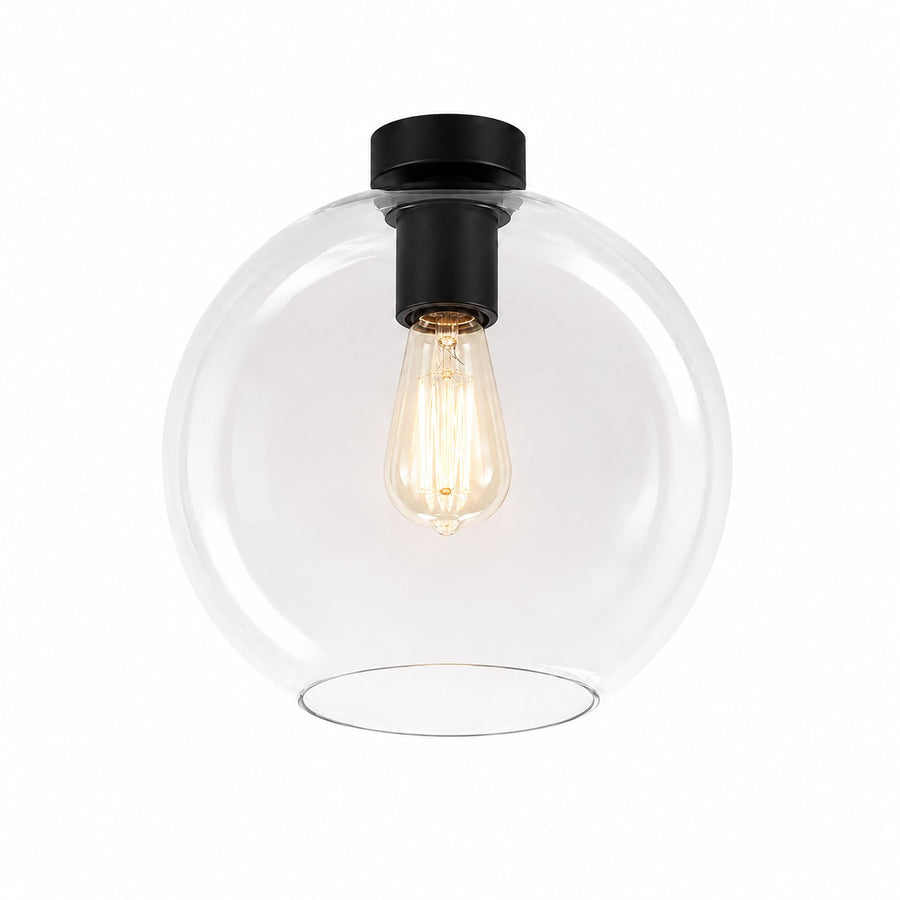 Ceiling Lamp Nora 4853I - Schwarz - Lights on
