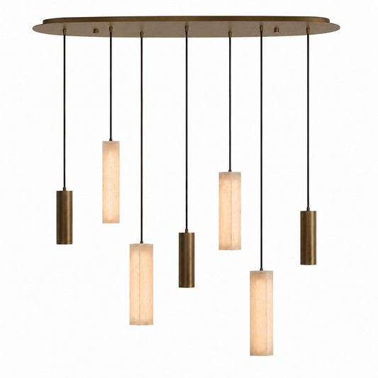 Pendant Light Norah 2307D - Alabaster light on