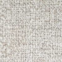 Lisette Dining Chair - Light Beige Oasis 01 Fabric - Black Metal Legs - 57 x 58 x 82 cm