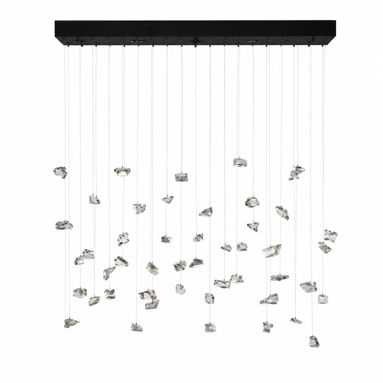 Lámpara colgante Odin 5418R - 5xGU10 - Black pendant lamp - Vista frontal | Marcottestyle