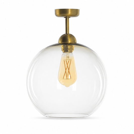Ceiling Lamp Oskar 6819W - Goud (brass) - Vooraanzicht