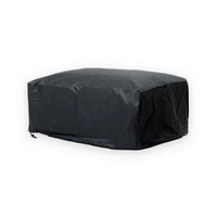 Outdoor Pouf Ursel - with Protective Cover - Cream Beige - 85 x 64 x 45 cm | Marcottestyle