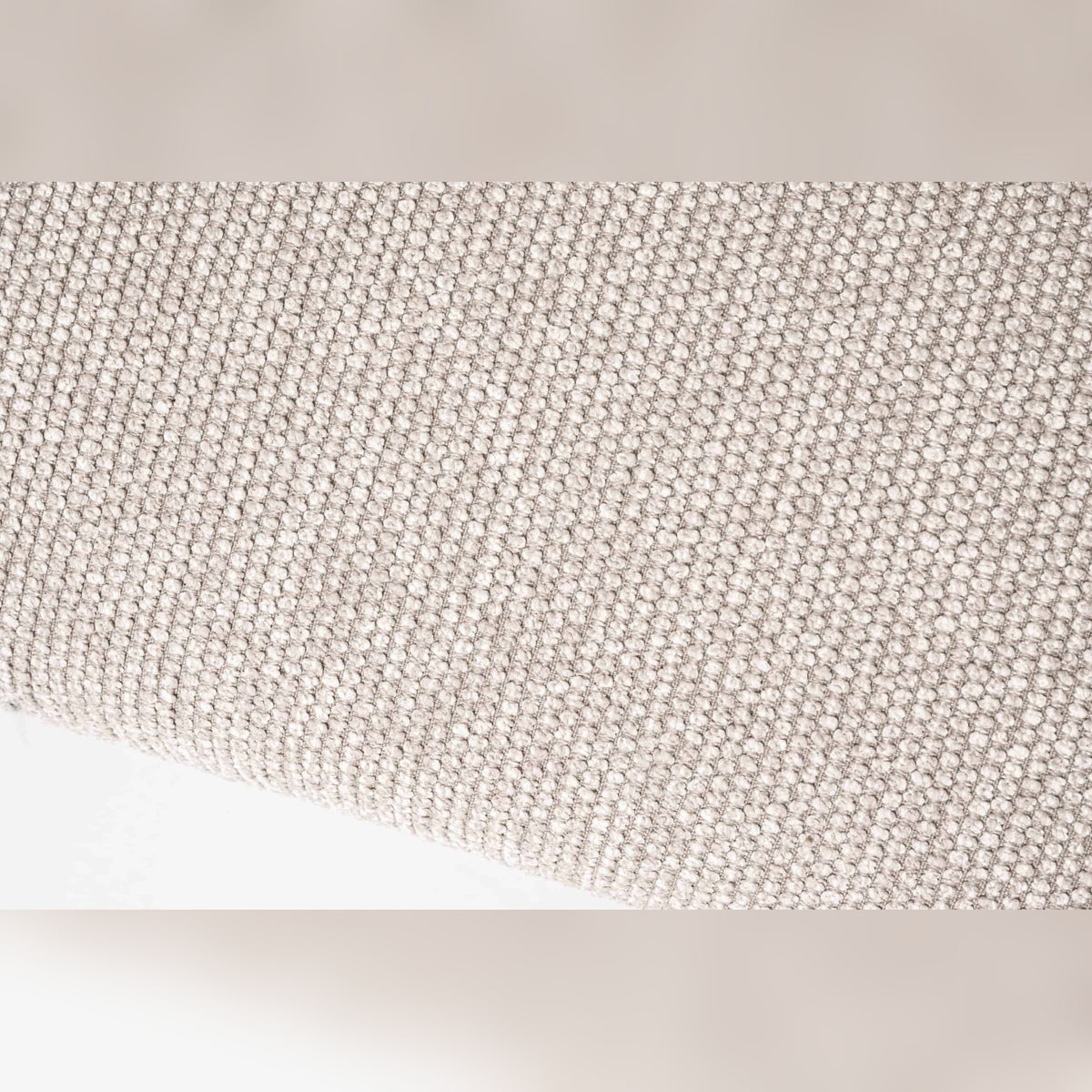 Outdoor Pouf Ursel - with Protective Cover - Cream Beige - 85 x 64 x 45 cm | Marcottestyle