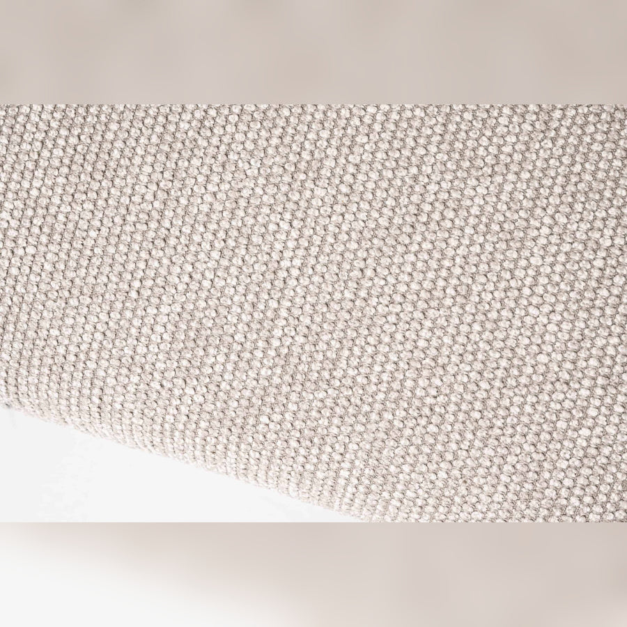 Outdoor Pouf Ursel - with Protective Cover - Cream Beige - 85 x 64 x 45 cm | Marcottestyle
